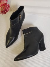 Women Minelli Ankle Boots Black Leather 37