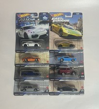 Hot Wheels Premium Fast Furious Assorted Lot A of 8 NEW