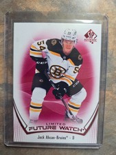 2021-22 SP Authentic Jack Ahcan Limited Future Watch Rookie Card 107