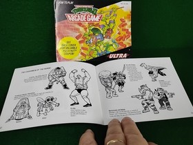 TEENAGE MUTANT NINJA TURTLES 2 ARCADE GAME CIB Nintendo NES TMNT W Pizza Offer!