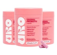 3x URO Womens Probiotics - Prebiotic & Probio...