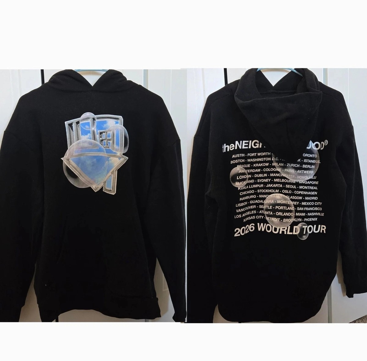 The Neighbourhood the World Tour 2026 Hoodie Merch | eBay