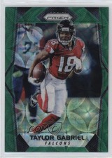 2017 Panini Prizm Green Scope Prizm 9/99 Taylor Gabriel #191 0s3