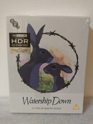 NEW Watership Down 4K Limited Edition UHD Blu-ray (UK)[1978] 