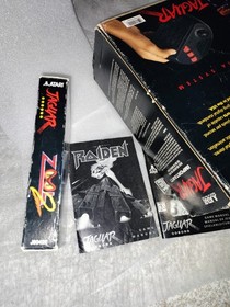 Atari Jaguar Console Box with Zool 2 Box - Some Inserts (No System or Console)