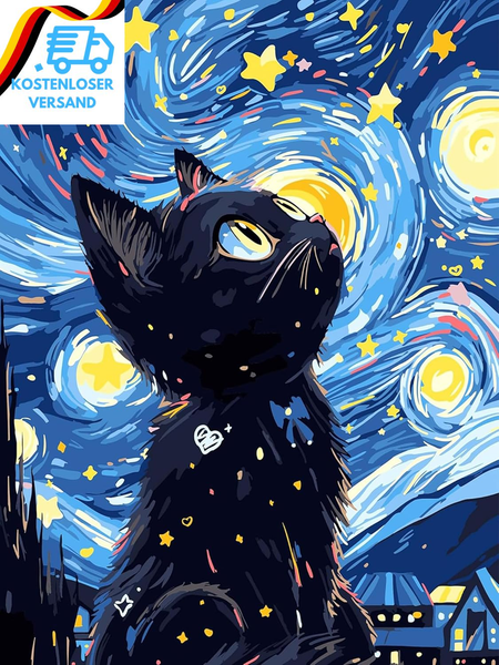 Diamond Painting, Katze 5D Diamant Painting Bilder, Diamond Painting Set FüR Erw-image