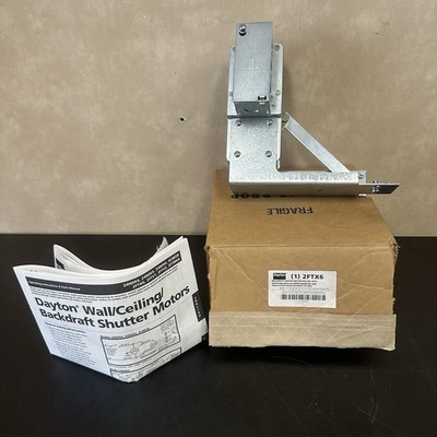 Dayton Shutter Motor,24 Volt 2FTX6