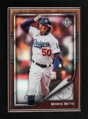 2022 Topps Transcendent Collection 8/50 Mookie Betts (Smiling White Jersey) 1cc7