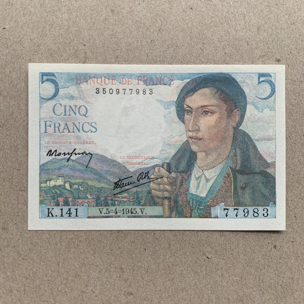 25+ 1945 Year Banknote French Paper Money for sale | Updated Oct 2026