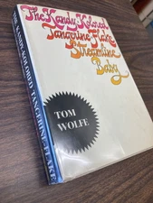 Signed 1st printing  The Kandy-Kolored Tangerine-Flake Streamline Baby Tom Wolfe