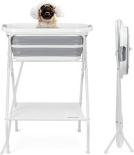 2 in 1 Dog Bath Tub Dog Washing Station for Bathing and Grooming, Elevated Co...