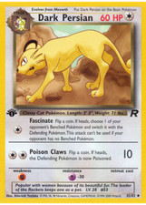 Pokémon - Persian obscur (TR 42) - Team Rocket - PLAYED - FR