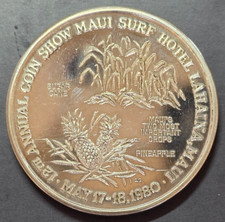 1980 Maui Coin Club   12th Annual Coin Show M...