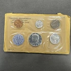 1964 Proof Set Kennedy Half Dollar Washington Quarter 90% Silver