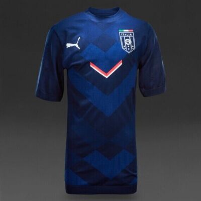 MEN ITALY ITALIA 2015/2016 TRAINING SOCCER FOOTBALL SHIRT JERSEY MAILLOT SIZE S