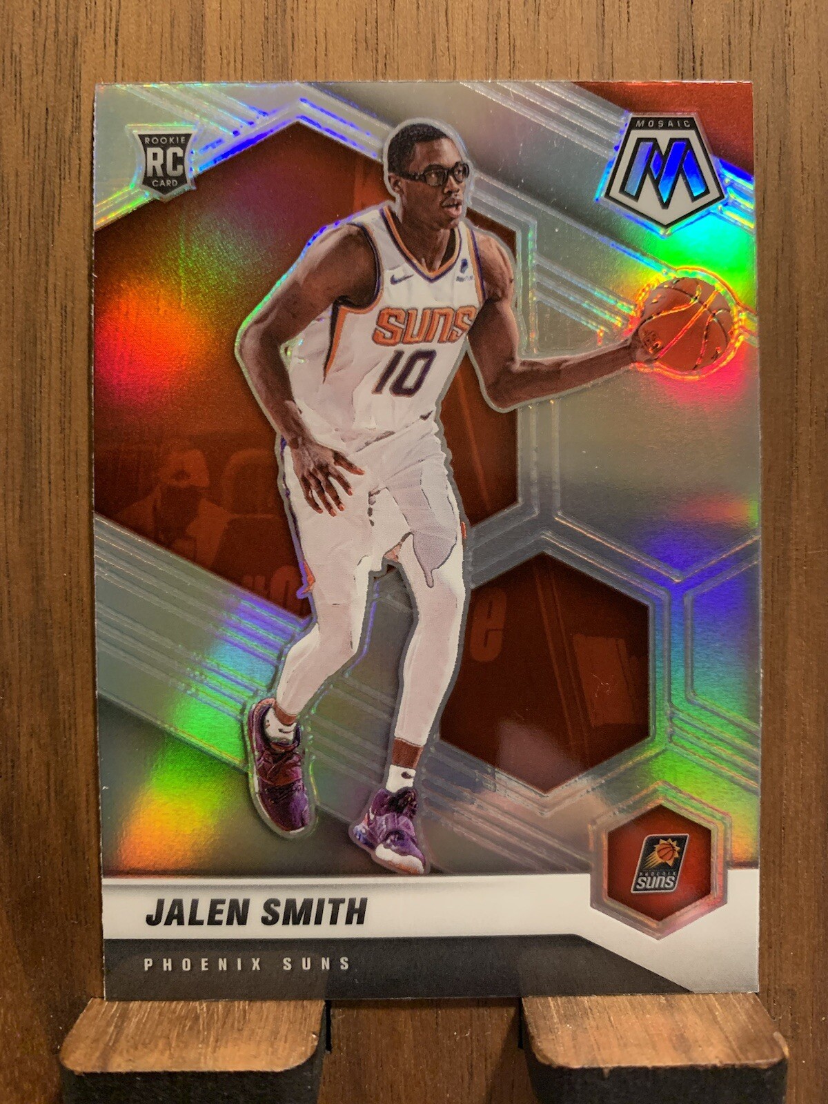 2020-21 Panini Mosaic - Rookie Silver Prizm #228 Jalen Smith (RC)