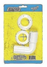 Seachoice Thru Hull Connector Plastic 1-1/8 ", 2-3/8 "