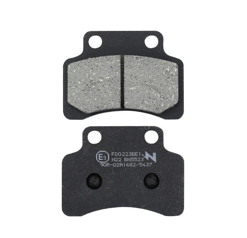 Plaquettes Newfren FD0223BE réduction de bruit pour freiner en douceur sur CPI