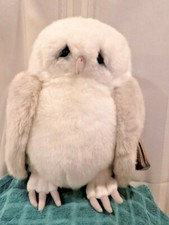 Lou Rankin Friends Dakin White Owl Plush Stuffed Animal Bird Owl with Tags