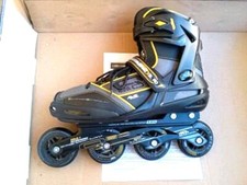 Roller Derby Men's Aerio Q-60 Inline Skates - Black/Yellow Size 11