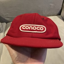 Vintage - Unitog - Conoco - Logo Snapback Hat - Petroliana - Oil Gas - Medium