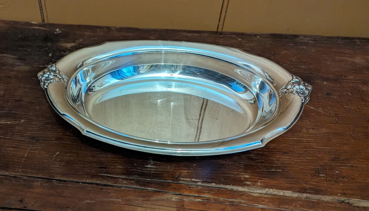 Webster Wilcox In Antique Us Silver-Plated Platters & Trays for