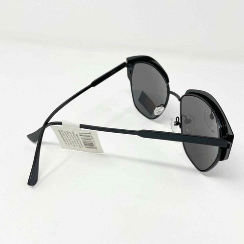 Joe's Jeans 55mm Cat Eye Sunglasses 6028 Sunnies 100% UVP Black Satin - Picture 4 of 5