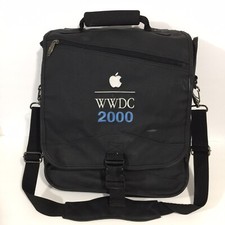 Vintage Apple Computer - WWDC 2000 - Blue Logo Bag