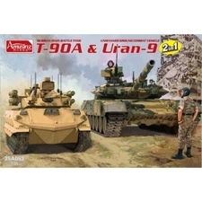 Amusing Hobby #35A053 1/35 Uran-9 & T-90A （2 in 1）