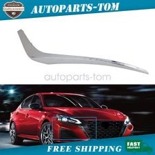 Grille Trim Grill Passenger Right Side Chrome Hand 620749HF0A Fit Nissan Altima