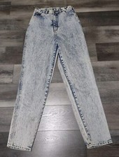 Vtg PS Gitano Jeans Women's 10 Long Acid Washed Hi Waist Mom 28x32
