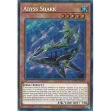 RA03-EN030 Abyss Shark : Secret Rare Card : 1st Edition YuGiOh
