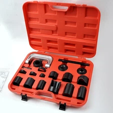 21PC C-PRESS BALL JOINT MASTER SET SERVICE KIT REMOVER INSTALLER 2/4WD AUTO