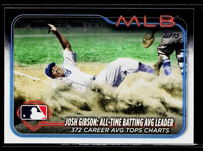 Josh Gibson 2024 Topps Update #US191 Homestead Grays
