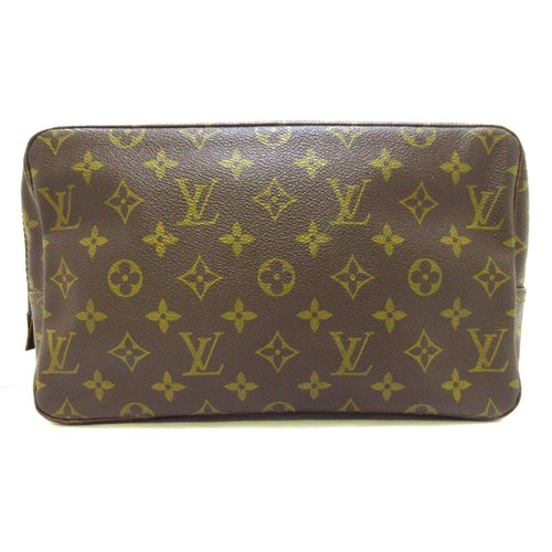 Auth LOUIS VUITTON Trousse Toilette 28 M47522 Monogram 841 Pouch | eBay