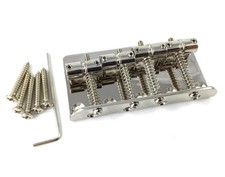 Allparts Nickel Standard Style Bridge for Fender P/Jazz Bass  BB-0310-001 