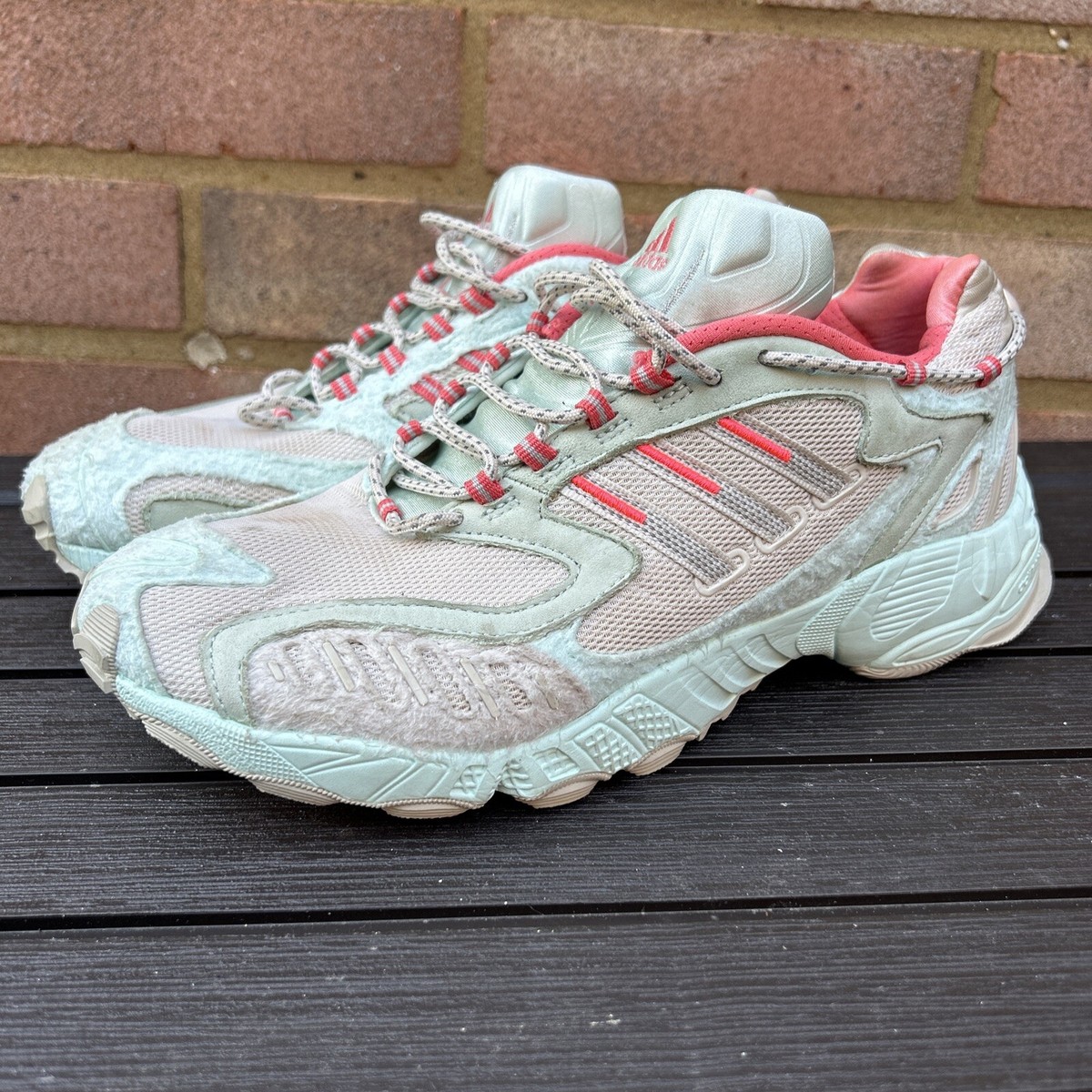 Adidas Torsion TRDC Womens Trainers Size UK Ice Blue FV1007