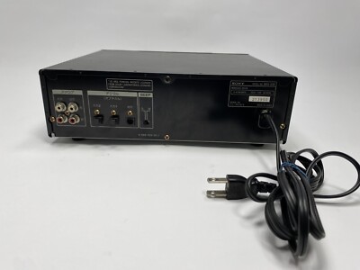 SONY MDS-S38 Black MD Deck Recorder Body Only Fully Tested Working