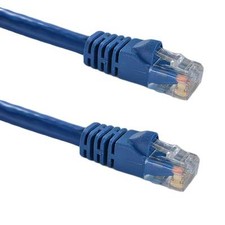 10ft CAT5e Molded  Snagless Blue