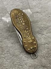 Vintage Remington UMC Advertising Knife "Goodwill Shoes-Holliston Mass" (#47)