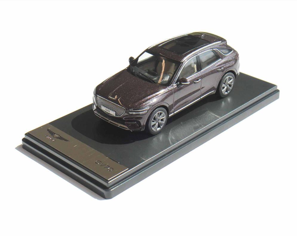 Hyundai 新型Genesisミニカー HYUNDAI Genesis G80 MINIKRAFT Miniature Diecast Model Car 1