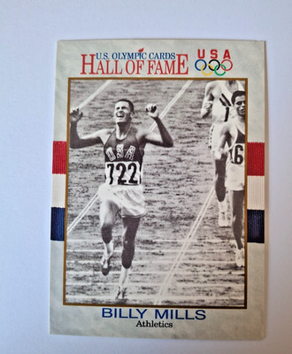 Impel US Olympic Hall Of Fame - Billy Mills #24 - Trading Card - Olympia