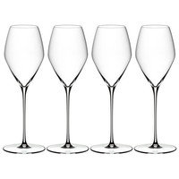 Riedel Serie Veloce 4Er-Vorteils-Set RoséWeinglas Inhalt 347 Ml
