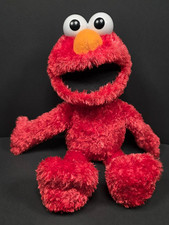 Just Play Sesame Street Friends 10.5"H Elmo Sustainable Plush Stuffed Animal