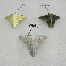 Iron Corner Protectors 6pcs for Wooden Boxes Decorative and Protective