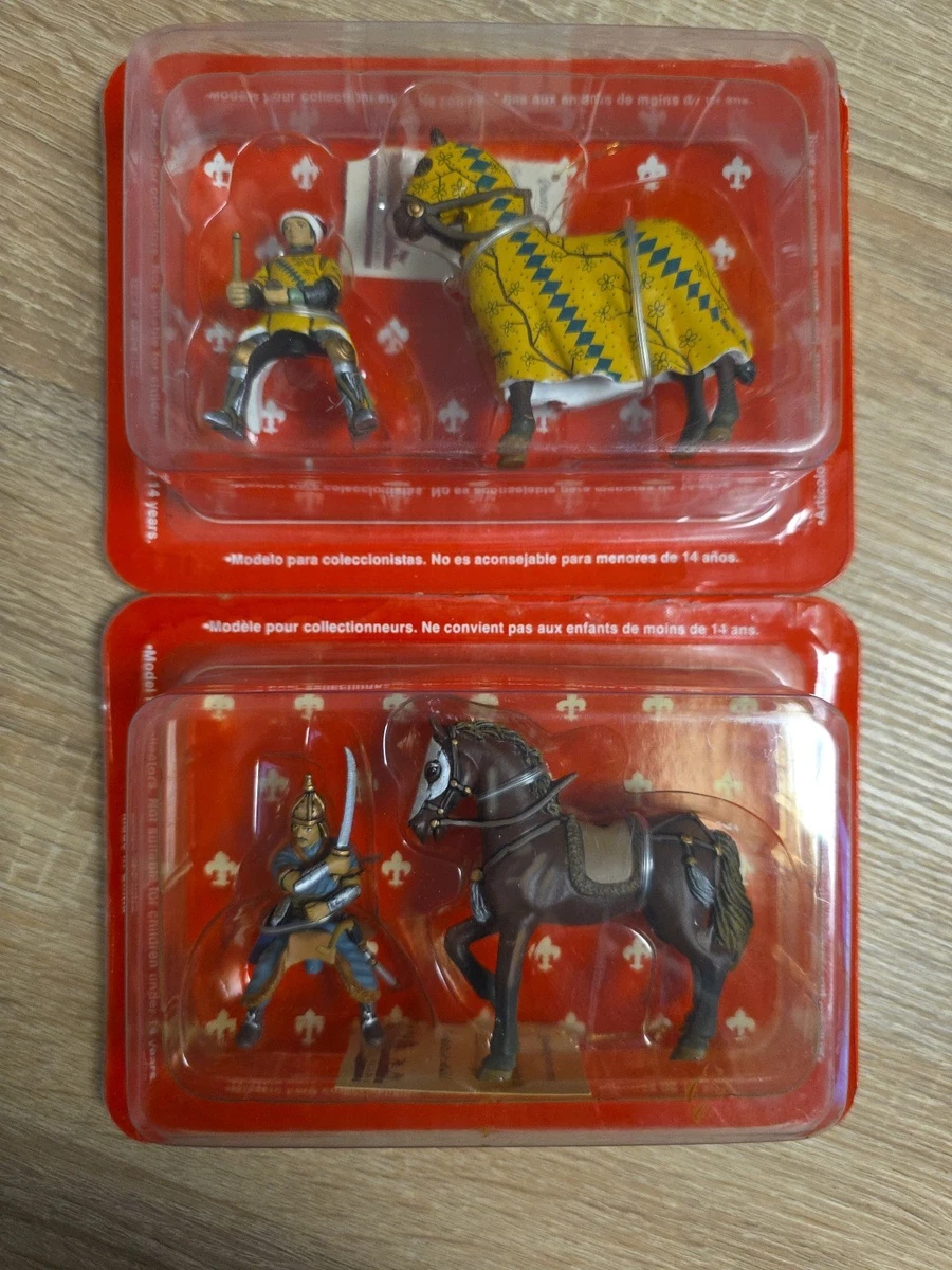 6 Figurines Altaya. XIV siècle Moyen-Age #2