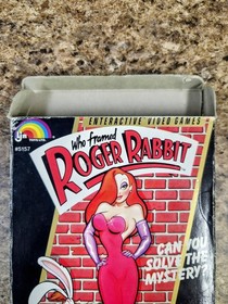 Who Framed Roger Rabbit NES Nintendo w/Box Game Authentic