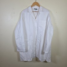Uniform Advantage UA Scrubs 3XL White Lab Coat NWOT