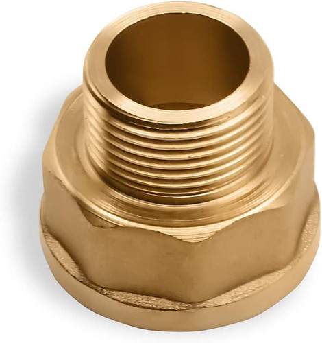 Adapter Nipple 3/4" Male X 1 โ Female Pipe Fitting NPT - Brass Adapter 3/4 Inch