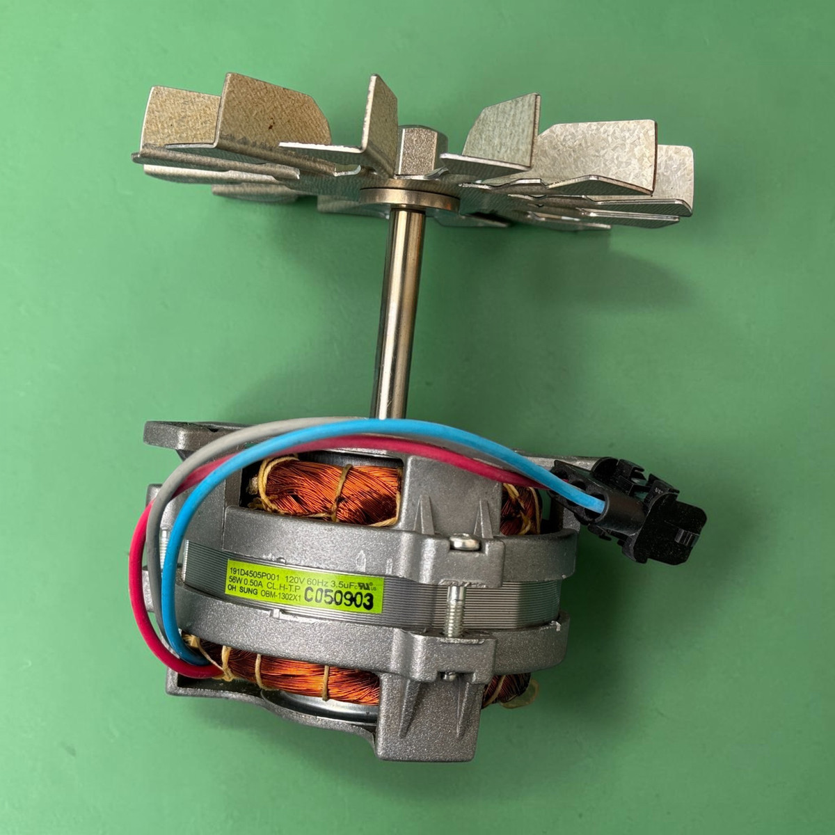 GE Oven Convection Fan Motor WB26T10033 WB02T10289 191D4505P001 | eBay